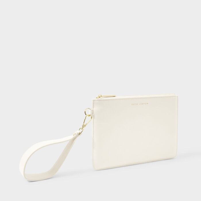Katie Loxton - Zana Wristlet Pouch - Off White